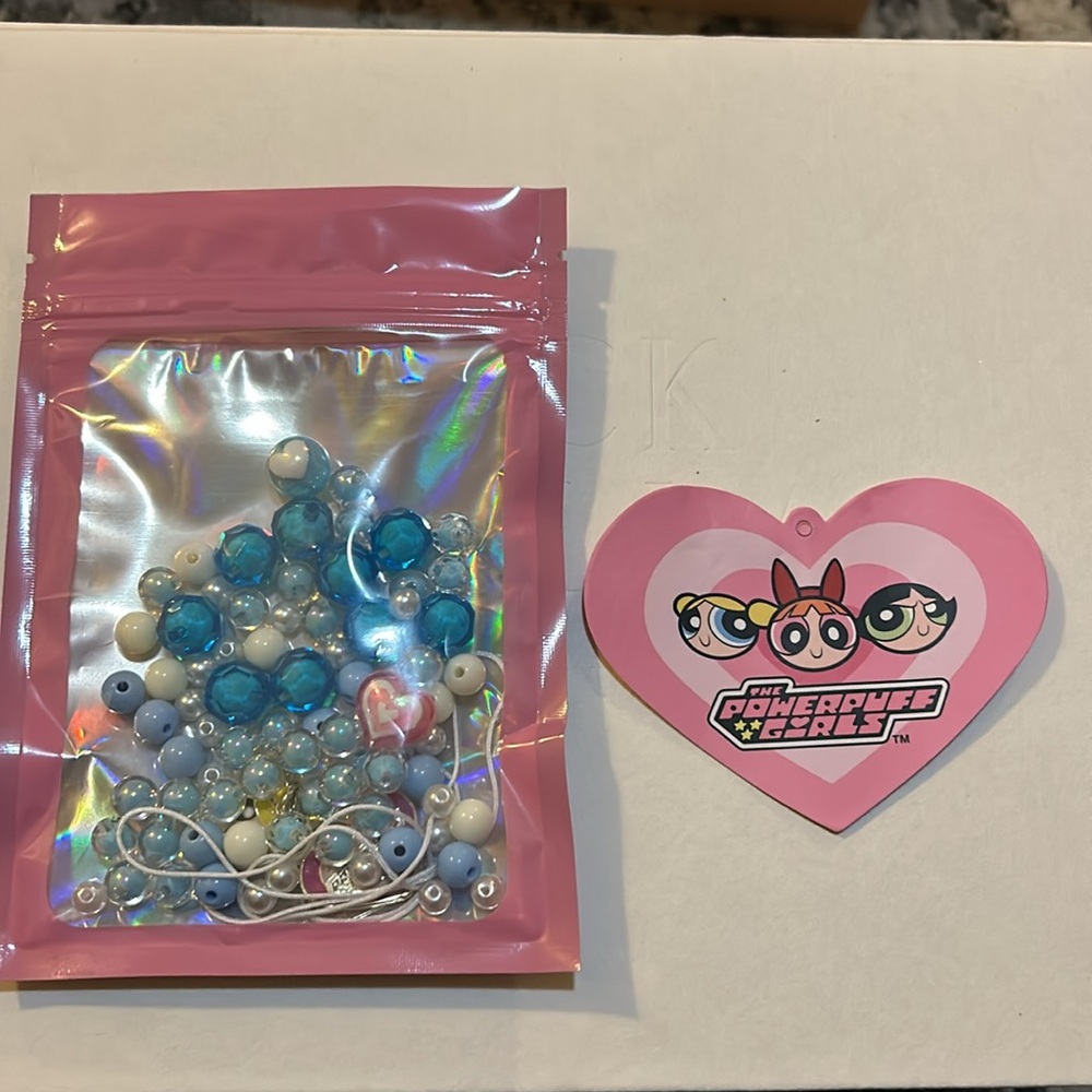 Power Puff x Caco Beaded Bracelet DIY Bag